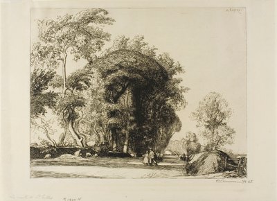 La route de Saint-Gilles - Louis Auguste Lepère