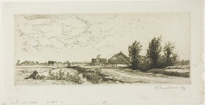 Le petit vacher - Louis Auguste Lepère