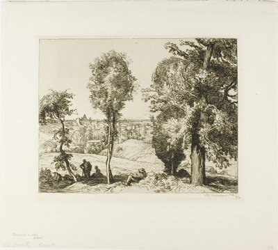 Vers Gentilly - Louis Auguste Lepère