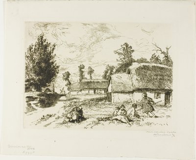 Deux chalets - Louis Auguste Lepère