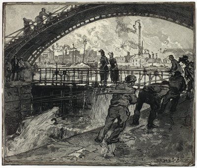 Gravure sur bois pour l