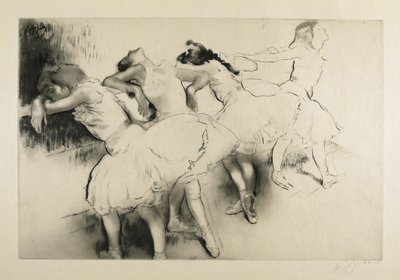 Quatre danseurs au bar - Louis Auguste Mathieu Legrand