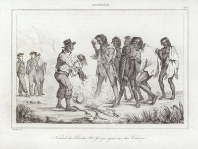 Naturelles du port du Roi Georges - Louis Auguste de Sainson
