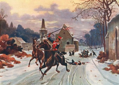 Une embuscade pendant la guerre franco-prussienne - Louis Baader