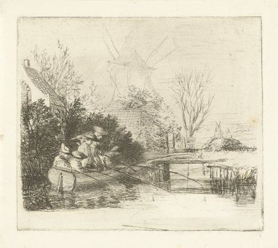 Pêcheurs au bord d