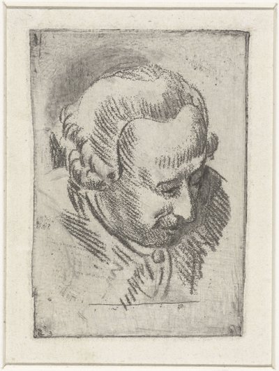 Étude de tête de Jean Baptiste Coclers - Louis Bernard Coclers