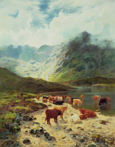 Loch de Ross-shire, 1888 - Louis Bosworth Hurt