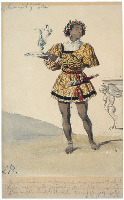 Esclave noir - Louis Boulanger