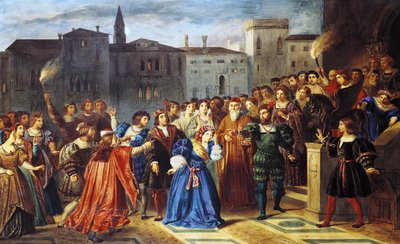 Scène de confrontation, de 