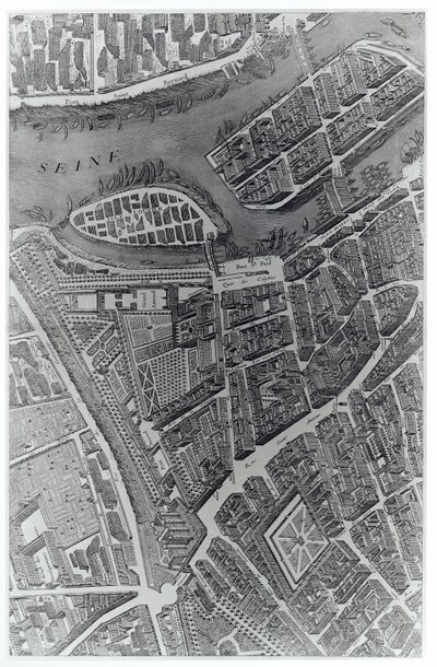 Plan de Paris, connu sous le nom de 