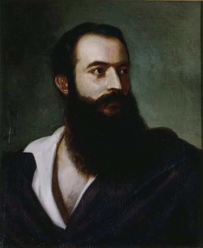 Portrait de Felice Orsini 1819-1858, c. 1858 - Louis Buchheister