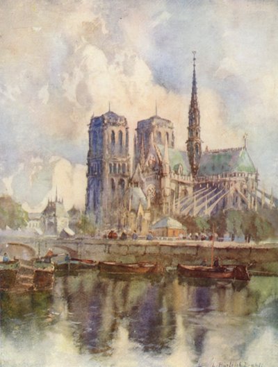 La Cathédrale Notre-Dame, Paris - Louis Burleigh Bruhl