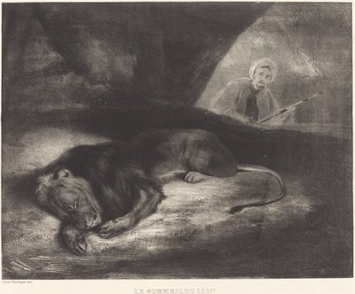 Le sommeil du lion - Louis Candide Boulanger