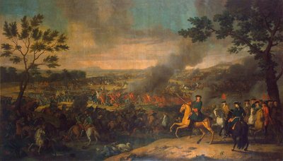 La Bataille de Poltava le 27 juin 1709, 1717-1718 - Louis Caravaque