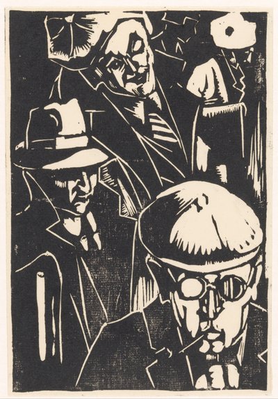 Passants - Louis Cardinaals (signed by artist)