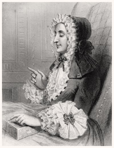 Madame du Deffand, aveugle - Louis Carrogis Carmontelle