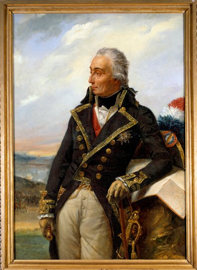 Portrait de Nicolas, baron de Luckner, maréchal de France en 1791, commandant en chef de l