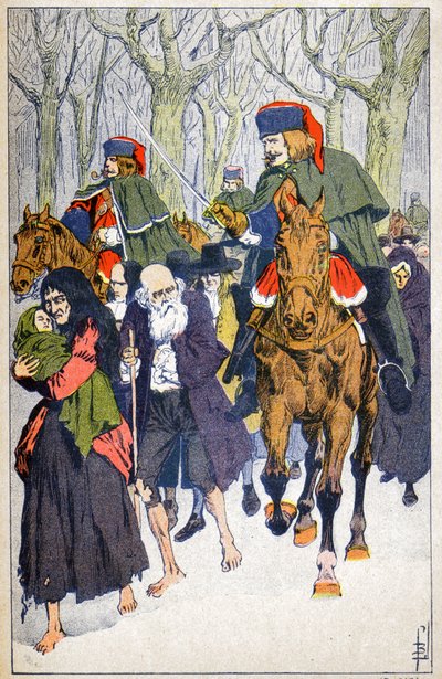 Arrestation des protestants - Louis Charles Bombled
