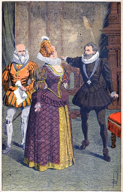 Henri IV et Gabrielle d