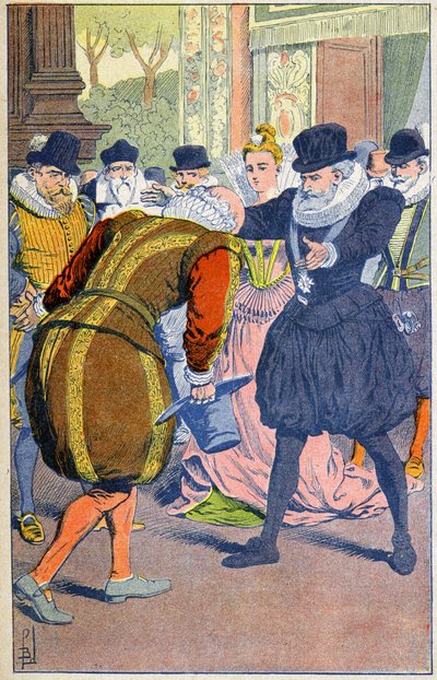 Henri IV et Sully - Louis Charles Bombled