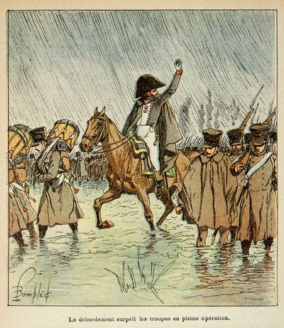 Illustration de Bombled Louis (1862-1927) du livre « Le Mémorial de Sainte-Hélène » par le comte Emmanuel de Las Cases (1766-1842) : L