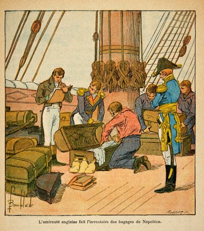 Illustration de Louis Bombled (Le Mémorial de Sainte-Hélène) : L