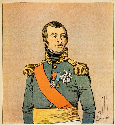 Portrait du maréchal Étienne Macdonald, duc de Taranto - Louis Charles Bombled
