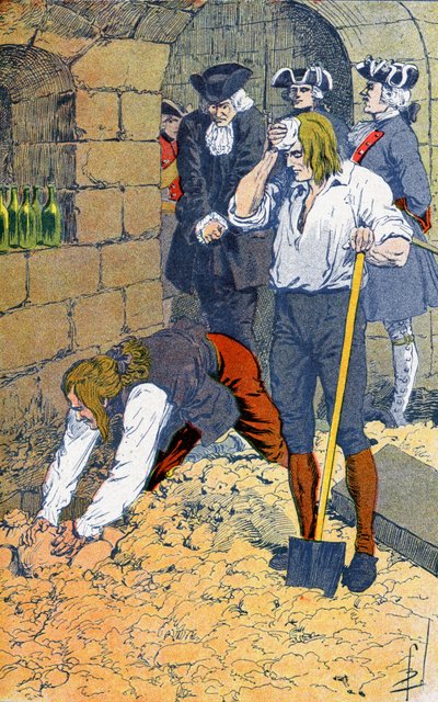 Système de John Law : Chasse aux pièces - Louis Charles Bombled