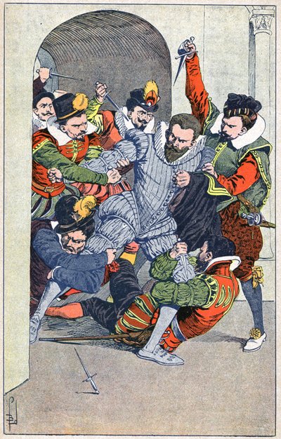 Assassinat de Henri Ier, duc de Guise, à Blois en 1588 - Louis Charles Bombled
