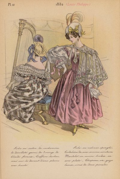 Mode française : 1832, Louis-Philippe - Louis Colas