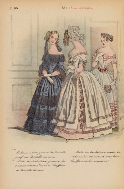 Mode française : 1842, Louis-Philippe - Louis Colas