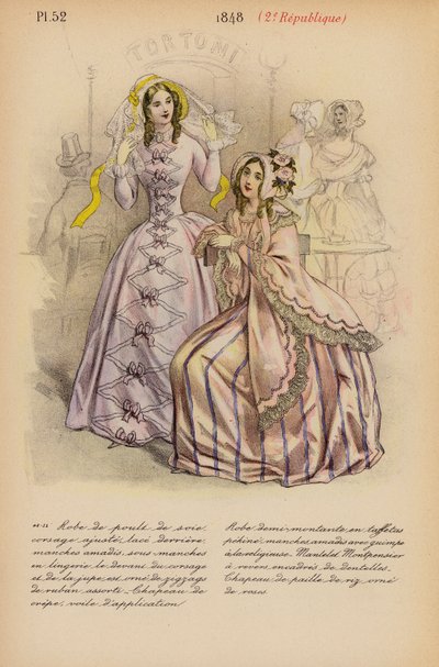 Mode française : 1848, 2e République - Louis Colas