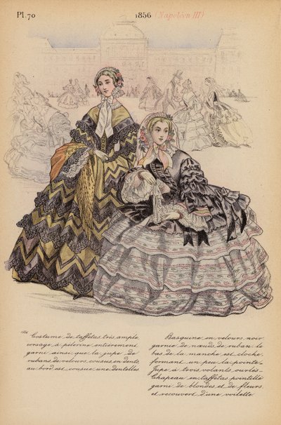Mode française : 1856, Napoléon III - Louis Colas