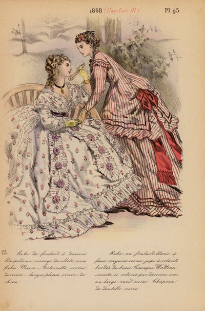 Mode française : 1868, Napoléon III - Louis Colas