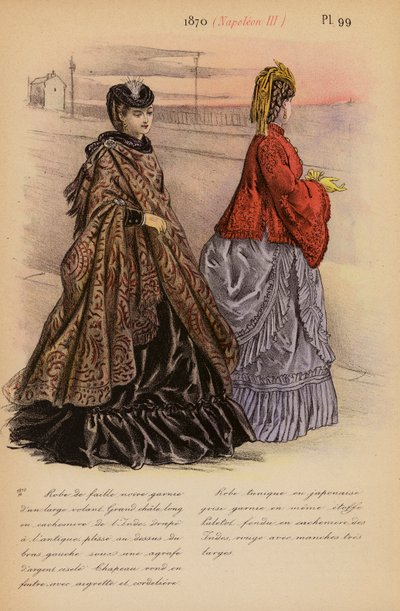 Mode française : 1870, Napoléon III - Louis Colas