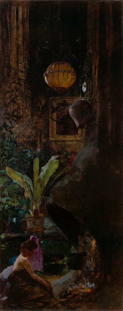 Un coin du studio de la 72e rue - Louis Comfort Tiffany