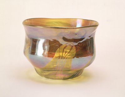 Bol Favrile, pour la Glass Decorating Company, New York, vers 1894 - Louis Comfort Tiffany