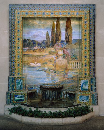 Paysage de Jardin - Louis Comfort Tiffany