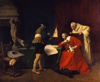 Richelieu étudie les plans d