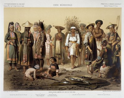 Groupes ethniques vers 1870 dans « Voyage d