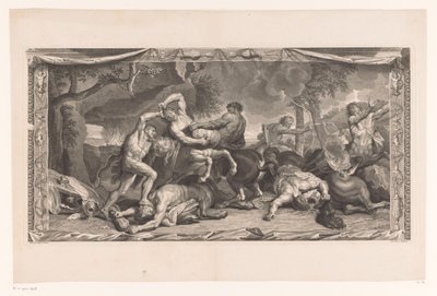 Hercule combat les centaures (série: Peintures de l