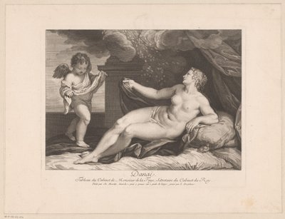 Jupiter et Danaé - Louis Desplaces