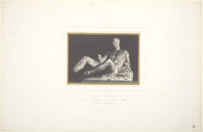 Le Thésée de Phidias/ Fragment du Fronton du Parthenon d