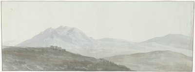 Vue de quelques sommets des Apennins - Louis Ducros