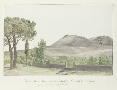 Vue du Monte-Rosso, prise du couvent de S. Nicolo de l