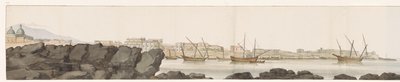 Vue du Port de Catane (Voyage en Italie, en Sicile et à Malte - 1778) - Louis Ducros
