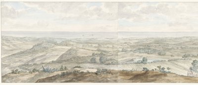 Panorama depuis Collis Minervalis - Louis Ducros