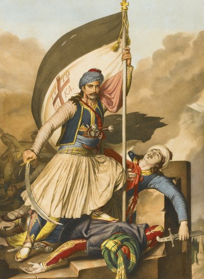 Nikolakis Mitropoulos. De Voyage à Athènes et à Constantinople, 1825 - Louis Dupré