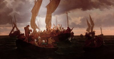 Une messe en mer en 1793 - Louis Duveau
