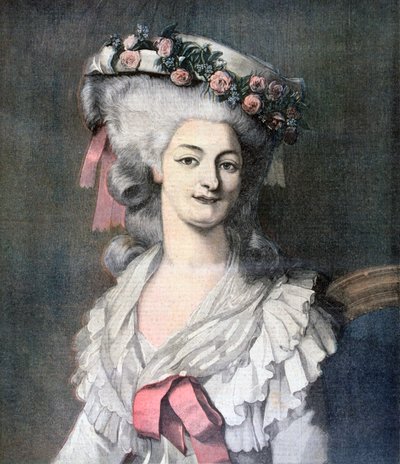 Marie-Louise, princesse de Lamballe - Louis Edouard Rioult
